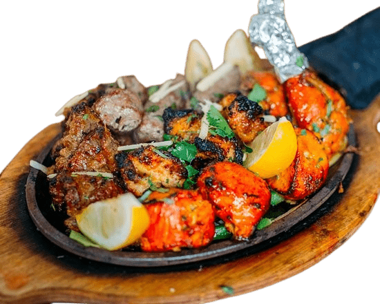 Mixed grill plate