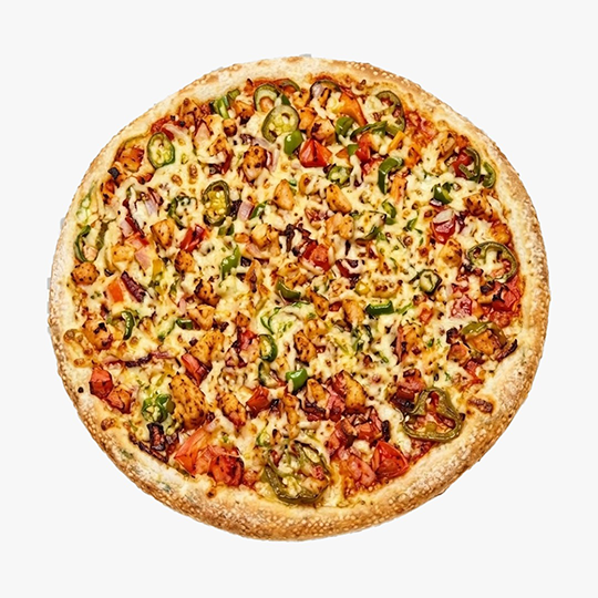 grill-chicken-tikka-pizza-food-king-punjabi-masala-griil-pizza-spanga